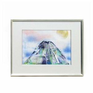 Art hand Auction [Galería de imágenes GINZA] Satoe Kobayashi Pintura en acuarela No. 5 Yotei en un día tranquilo Monte Yotei, Hokkaidō, 1 pieza K79F4V1J5K3W, cuadro, pintura al óleo, Naturaleza, Pintura de paisaje