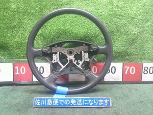 トヨタ ハイエース DX TRH219W 純正 ステアリング ホイール ハンドル SRSカバー・インフレーター欠品 グレー系 擦れ有り