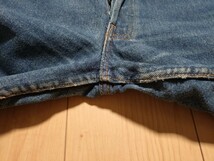 90s USA製 リーバイス Levis 501 W32 検索 ヒゲ ハチノス ヴィンテージ 505 517 519 606 550 ブラック 80s 黒カン 内股シングル _画像7