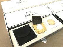 ★　CHANEL シャネル N°5 プレスト パフューム コンパクト 1個 ＆リフィル2個セット 未使用 練香水 練り香水 ★ _画像4