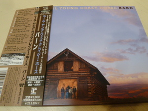 紙ジャケット★NEIL YOUNG & CRAZY HORSE ★ニール・ヤング「バーン」 ★ SHM-CD 高音質★極美品