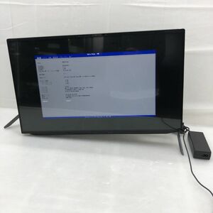 【ジャンク】 FUJITSU ESPRIMO FH77/F3 FMVF77F3B Core i7-1165G7 メモリ8GB SSD 256GB + HDD 1TB 23.8インチ T010028【訳アリ】