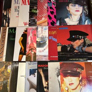 格安!!レコード!!★Madonna★マドンナ★まとめて22枚!!★おススメ商品です!!★