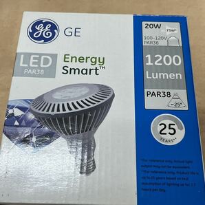 LED電球 LEDハイビーム電球 舞台照明 GE 昼光色（6500K）屋外対応 防水 オーム電機 電球色 150W相当 スポットライト E26 処分の画像8