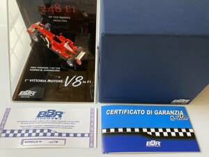 激レア 1/43 BBR FERRARI フェラーリ 248F1 2006 サンマリノGP イモラ M.シューマッハ FERRARI SANMARINO GP IMORA 限定150 ディスプレイ