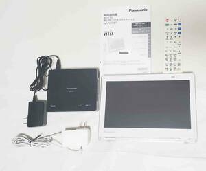 Panasonic UN-10E7 プライベート・ビエラ ポータブル BS CS テレビ TV チューナー モニター ACアダプター B-CASカード 付属品 動作確認品