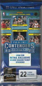 NBA 2021-22 PANINI CONTENDERS BASKETBALL FAT PACK 1パック