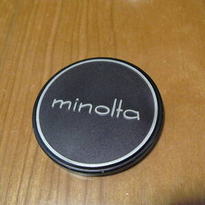 絶版 ミノルタ 旧ロゴ メタルキャップ 55mm用 minolta の画像1