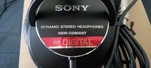 SONY* MDR-CD900ST*YAXI ear pads blue, red, new goods unopened goods * used beautiful goods 