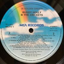 LP BUDDY HOLLY & THE CRICKETS / 20 GOLDEN GREATS_画像8