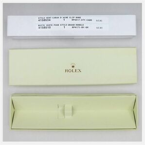 ロレックス ボールペン カランダッシュ858 ノベルティ ★ ＣARＡN d'ACHE858 ROLEX ケース箱冊子タグ 腕時計スタンド ディスプレイ 1726-01の画像6