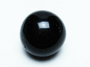 誠安◆天然石最高級品モリオン 純天然 黒水晶 原石 26mm [T220-8334]
