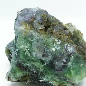誠安◆天然石高級品エンジェルフェザー フローライト 原石[T41-755]の画像2
