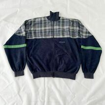 フランス製 70s 80s adidas VENTEX カップショルダー トラックジャケット ジャージ France （ ビンテージ オリジナル トレフォイル ATP 90s_画像1