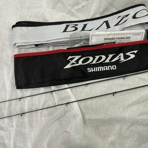 ■大人気【釣り具ロッドセット DAIWA ダイワ BLAZON C67MH-FR SHIMANO シマノ ZODIAS 20ゾディアス 268ML 豪華ロッド2点セット】SH-18219の画像7