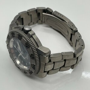 ω美品【LUMINOX ルミノックス ネイビーシールズスティール3200 3-H MBM クオーツ ブラック 文字盤 腕時計 メンズウォッチ 男性】TK1829の画像7