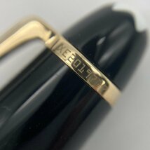 α未使用【MONTBLANC モンブラン マイスターシュテュック 4810 14K-585 万年筆 ブラック シルバー ゴールド 新品 筆記用具】TK1934_画像9