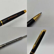 ε美品【ウォーターマン モンブラン プラチナ万年筆 ペン先585 K14 K18WG 金 スターリングシルバー ボールペン Silver Gold 中文字】KH8885_画像5