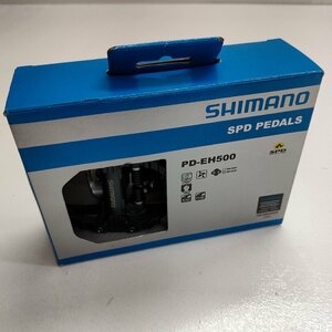 Σ美品【SHIMANO シマノ PD-EH500 ペダル オンロードライド用 パーツ 自転車 カスタム 改造 ライディング 箱付き】OK17024