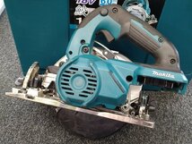 ＄【 Makita マキタ 充電式マルノコHS631DGXS 18V 青 刃径165mm/切込66mm 6Ahバッテリ1個・充電器・ケース付 切断工具 電動工具】KH11548_画像4