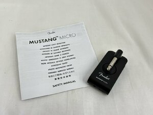 ●【Fender フェンダー パーソナルギターアンプ MUSTANG MICRO 直挿し型 ヘッドホンギターアンプ 超人気 注目 プロも愛用】SF-12689