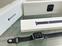 ★人気【Apple アップルウォッチ WATCH SE 40MM ALUMINUM & CERAMIC CASE ION-X GLASS GPS LTE WR-50 METERS】NA00975_画像1