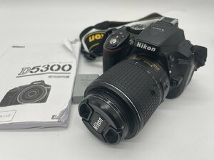 ∞.希少レア【ニコン Nikon D5300 デジタル一眼レフ AF-S DX 55-200mm 1:4-5.6G ED VR Ⅱ カメラ レンズ通電確認済】OK16900