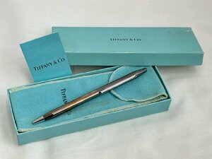 ●【Tiffany&Co ティファニー ボールペン ツイスト STERLING シルバー インク切れ ヴィンテージ 人気 文房具 ブランド雑貨】SF-12753