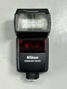 #綺麗【Nikon ニコン スピードライト SPEEDLIGHT SB-600 撮影器材 ストロボ カメラ用 アクセサリー 通電発光確認済み】P03123