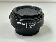 #極美品【Nikon ニコン テレコンバーター AF TELECONVERTER TC-16A 1.6x Fマウント 一眼カメラ用 カバーキャップ付】P03052_画像10