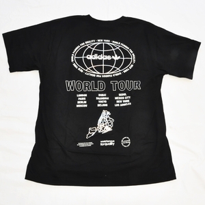 ADIDAS / アディダス NEW YORK WORLD TOUR T-SHIRT BLACK NYC LIMITED XXL