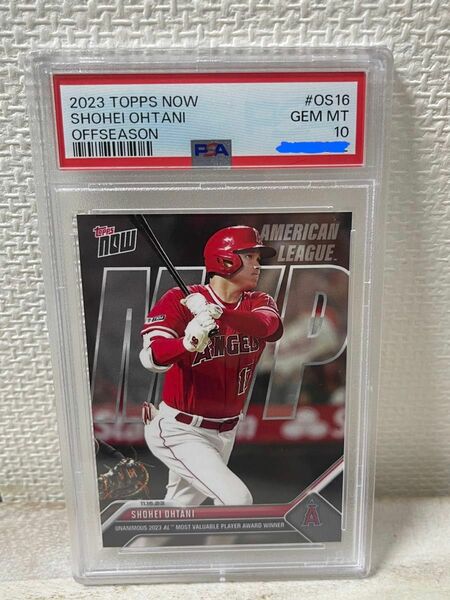 【PSA10】【MVP記念限定】大谷翔平 2023 Topps Now Card