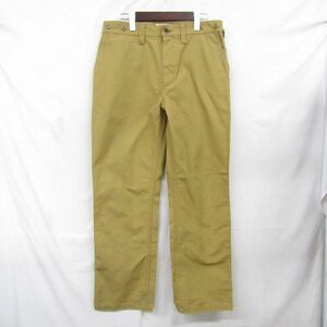 ★USA製★ サイズ 34 FILSON コットン ダック地 ワーク パンツ キャメル フィルソン 古着 ビンテージ 3MA0519