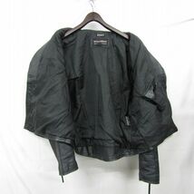 本革 ビックサイズ XL WILSONS LEATHER レザー ダブル ライダース ジャケット 革ジャン ウィルソン ブラック 古着 ビンテージ3MA1301_画像9