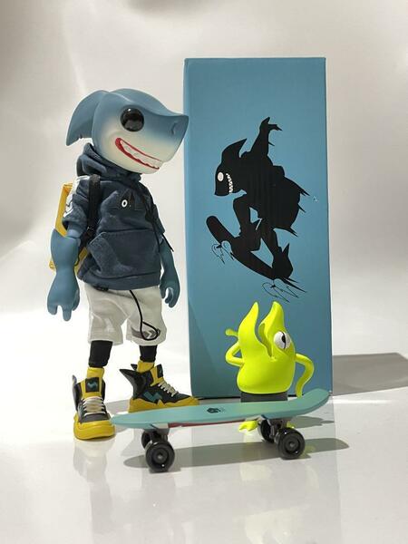 美品 JT studio JTスタジオ momoco Studio モモコ shark boy シャークボーイ フィギュア通常版