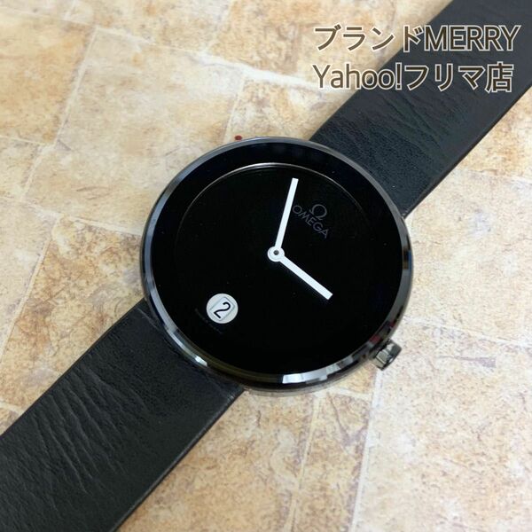 【レア】 OMEGA アートコレクション 数量限定 32mm ブラック 腕時計 コレクター必見 美品 max bill 87