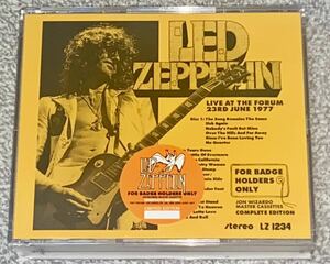 ★★LED ZEPPELIN - FOR BADGE HOLDERS ONLY: JON WIZARDO MASTER CASSETTES: COMPLETE EDITION 3CD★★