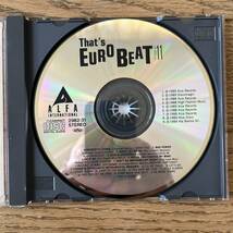 国内盤　CD That's Eurobeat Vol. 11 29B2-31_画像4