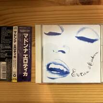 国内盤　CD Madonna Erotica WPCP 5000 帯付き　マドンナ_画像1