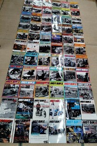 ■HOTBIKE　ホットバイク　1997〜2013年　No.32〜132　66冊セット　バイク　雑誌　ハーレー　長瀬智也　状態良好■