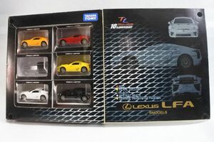 トミカリミテッド 10周年記念 LEXUS LFA 5MODELS