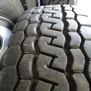 【343】 205/85R16 117/115 ホイール付 オールシーズンタイヤ 6本 TOPY TFAC 16×5.5K ダイナ デュトロ トヨエース トヨタ 日野の画像3