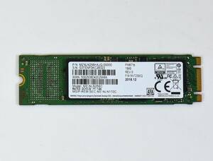 SAMSUNG M.2 2280 SATA SSD 256GB /健康状態正常/累積使用3866時間/PM871b/動作確認済み, フォーマット済み/中古品