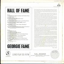 67年 UKプレスLP！ブルー・コロンビア MONO盤 Georgie Fame / Hall Of Fame【Columbia / SX 6120】ジョージィ・フェイム モッズ R&B MODS_画像3