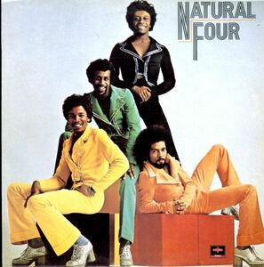 95年 UKプレスLP！The Natural Four / Natural Four【Charly / CPLP8127】ナチュラル・フォー Leroy Hutson プロデュース シカゴソウル