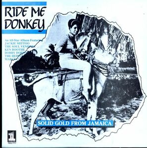 ジャマイカ盤LP！V.A. / Ride Me Donkey【Studio One / PSOL 7777】Dobby Dobson , Marcia Griffiths , Heptones , Jackie Mittoo レゲエ