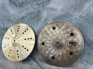 □t2485　中古★SABIAN 　セイビアン　HHX Compression Hats 14インチ　ハイハットシンバル