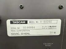 □t2641　中古★TEAC　ティアック　V-6030S　カセットデッキ_画像9