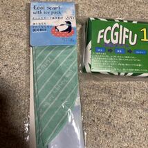 FC gifu 冷感タオル fc岐阜 とおまけのクールスカーフ セット 新品_画像4