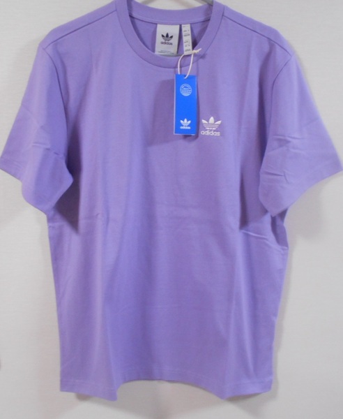 アディダス オリジナルス トレフォイル 半袖 Tシャツ 紫 M ☆彡 タグ付き新品